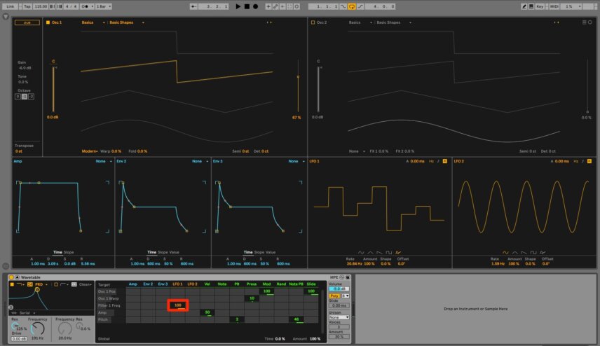 Ableton Wavetable