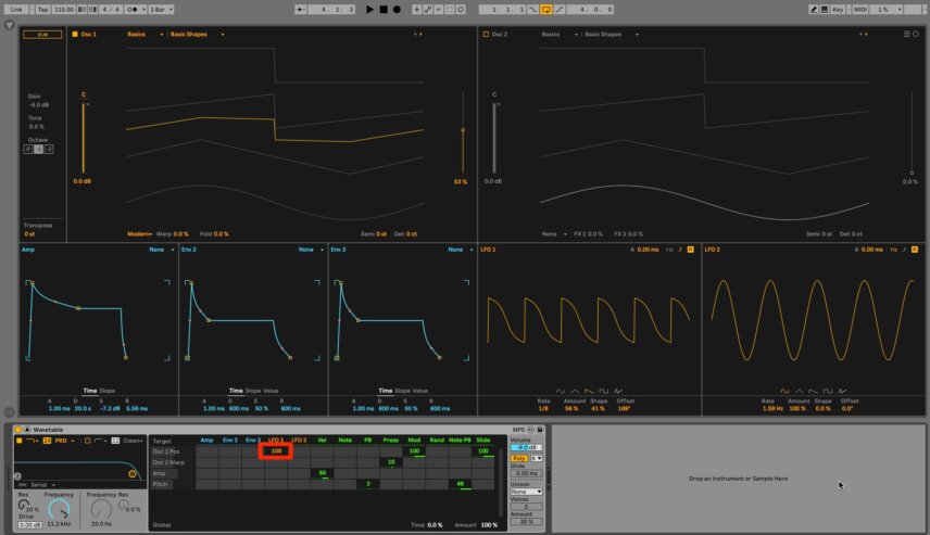 Ableton Wavetable