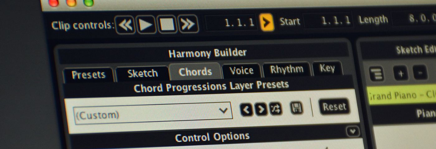 Sequencing a Chord Progression With WaveDNA’s Liquid Music