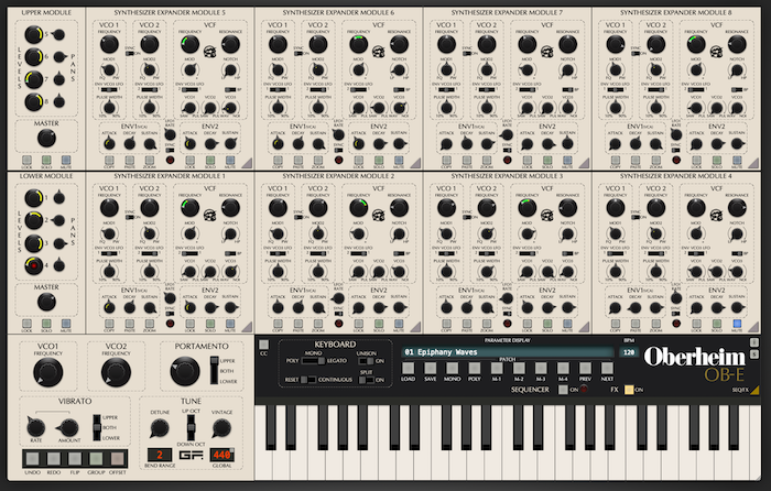 GForce Oberheim OB-E