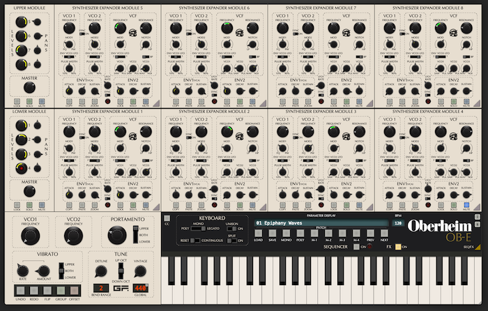 GForce Oberheim OB-E 