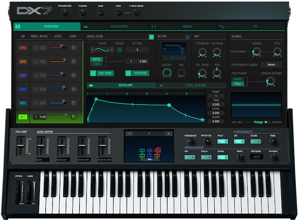 Arturia DX7 V Soft Synth