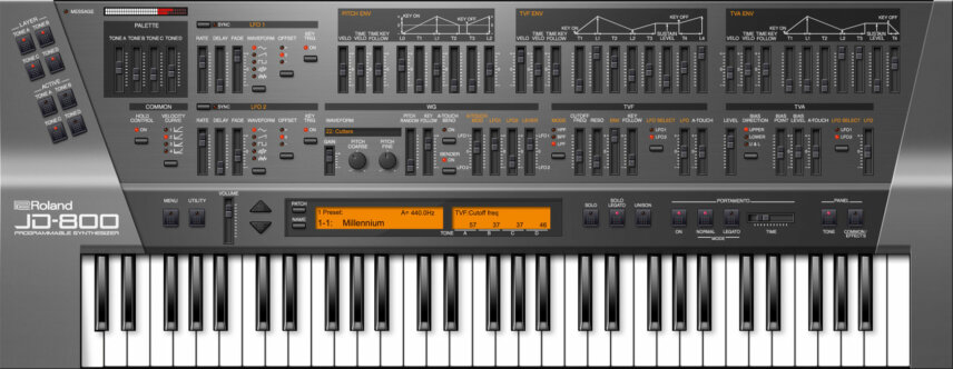 Roland JD-800 Soft Synth
