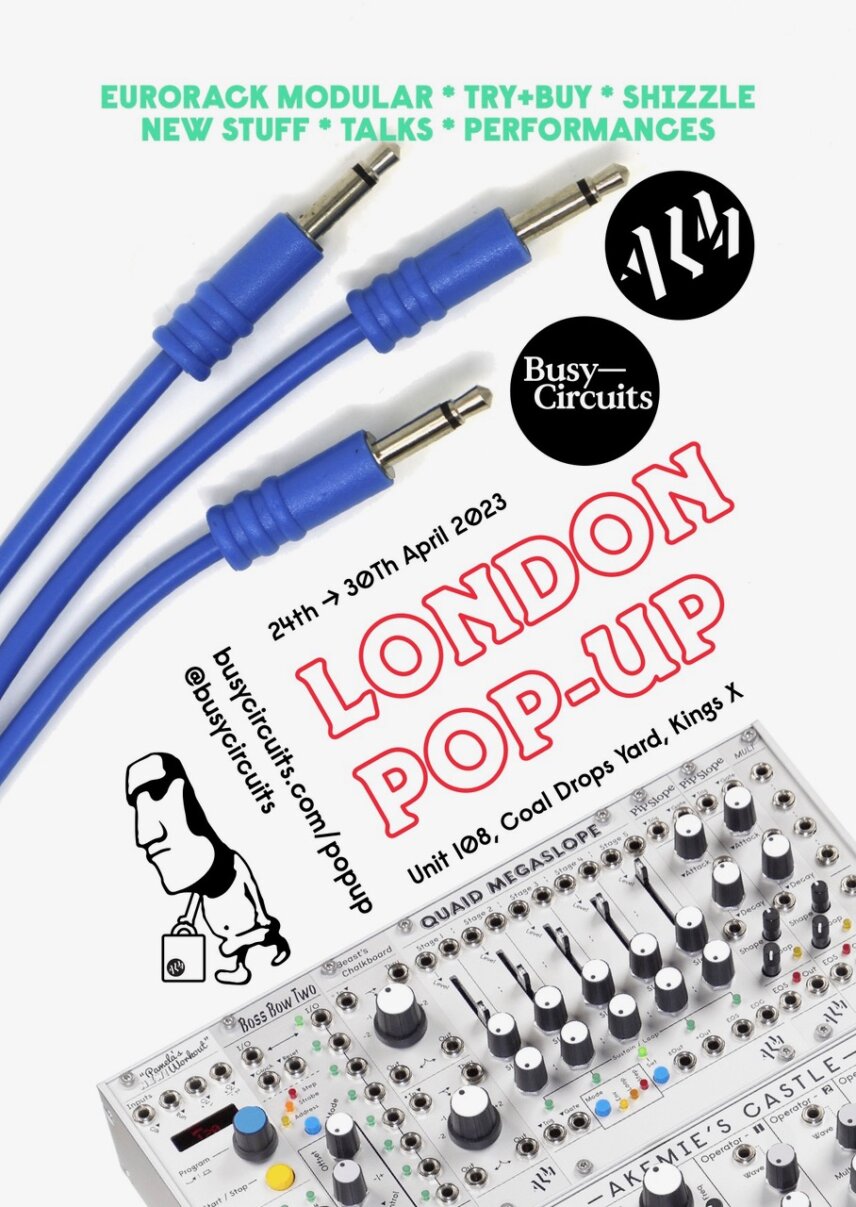 ALM / Busy Circuits Pop Up Shop - Attack Magazine