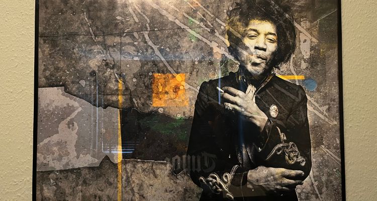 Jimi Hendrix by Momentulist