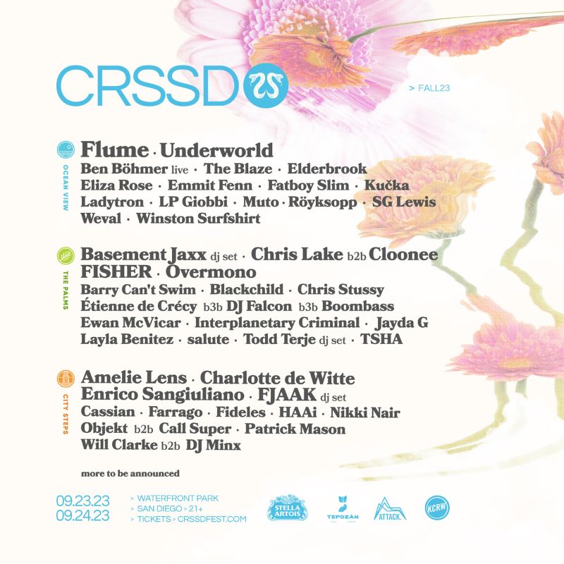 CRSSD festival 2023 lineup
