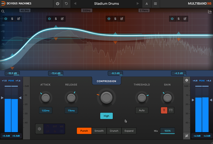 how to use multiband compression