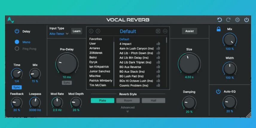 antares reverb