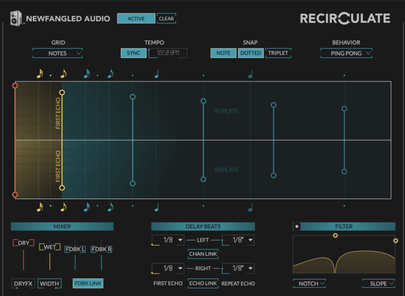 Recirculate delay new fangled audio review